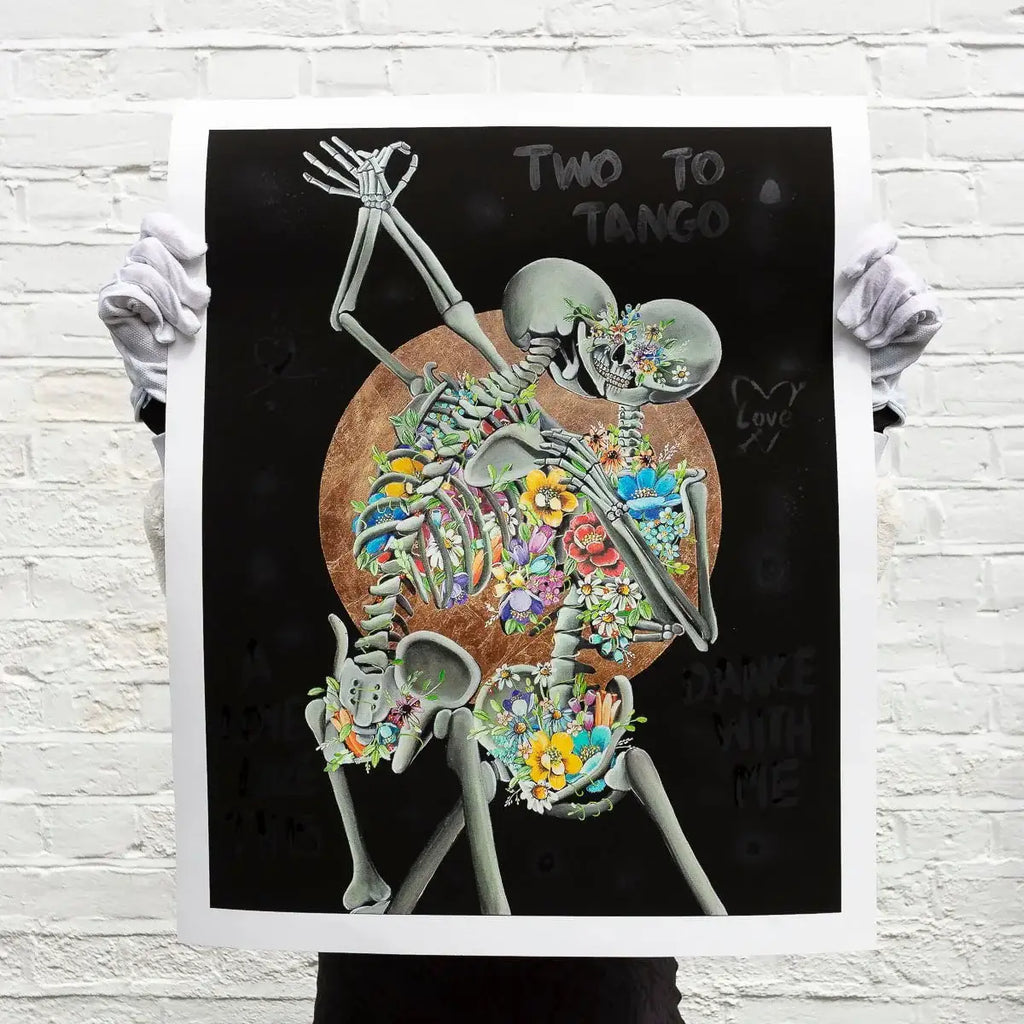 Two To Tango - Artist Proof by artist Becky Smith - Wyecliffe Galleries