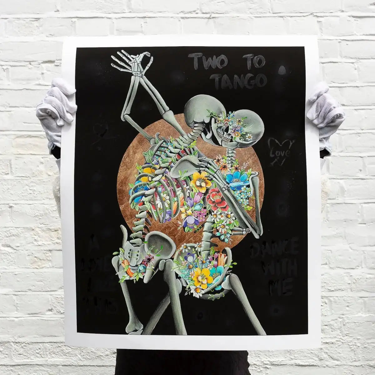 Two To Tango - Artist Proof by artist Becky Smith - Wyecliffe Galleries