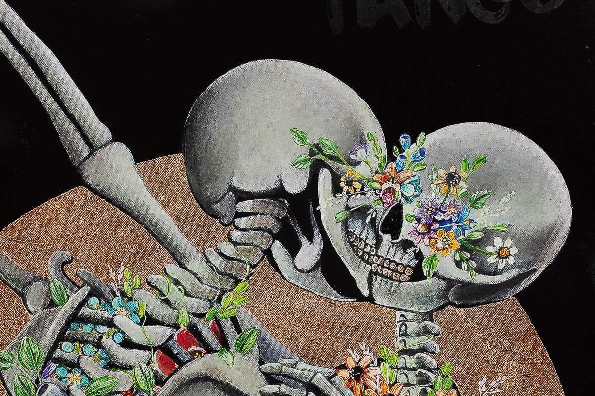 Two To Tango - Artist Proof by artist Becky Smith - Wyecliffe Galleries