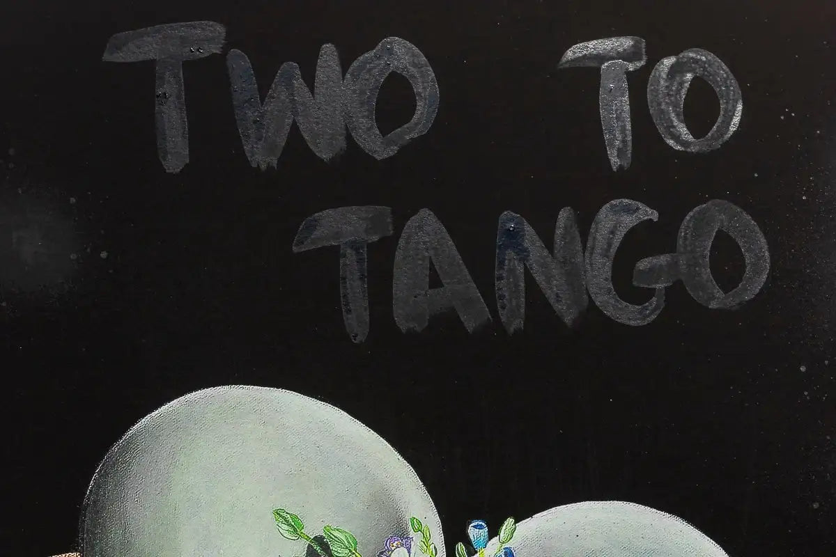 Two To Tango - Artist Proof by artist Becky Smith - Wyecliffe Galleries