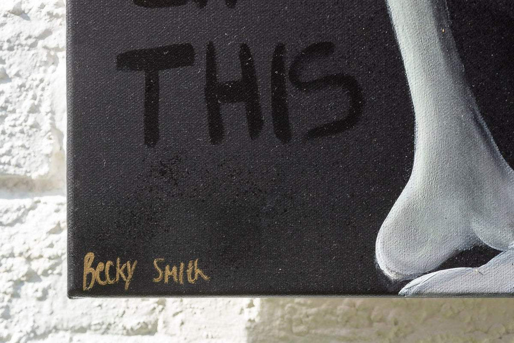 Two To Tango - Original - SOLD by artist Becky Smith - Wyecliffe Galleries