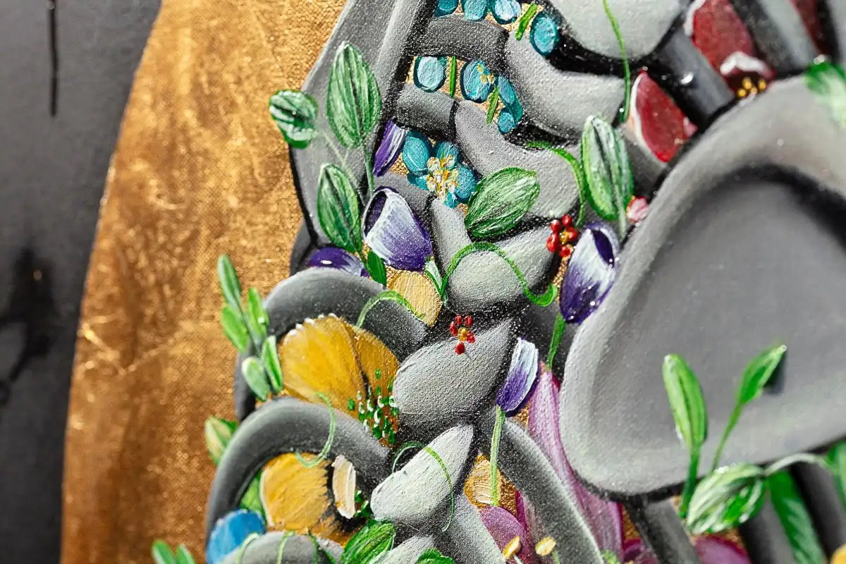 Two To Tango - Original - SOLD by artist Becky Smith - Wyecliffe Galleries