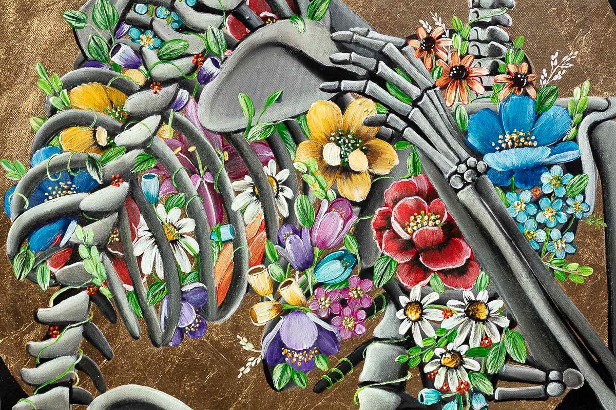 Two To Tango - Original - SOLD by artist Becky Smith - Wyecliffe Galleries