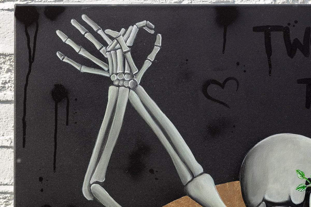 Two To Tango - Original - SOLD by artist Becky Smith - Wyecliffe Galleries