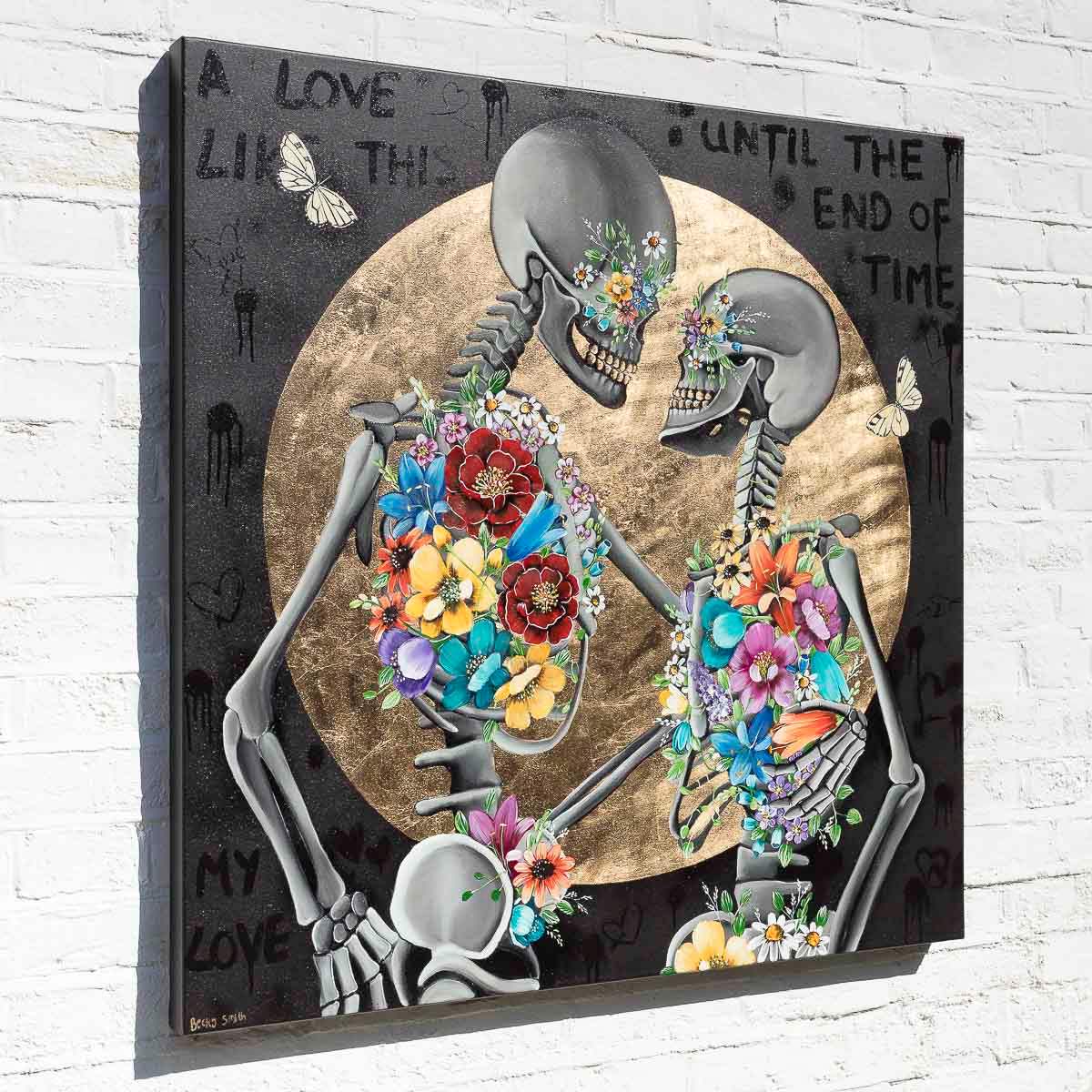 Until The End Of Time - Original - SOLD by artist Becky Smith - Wyecliffe Galleries