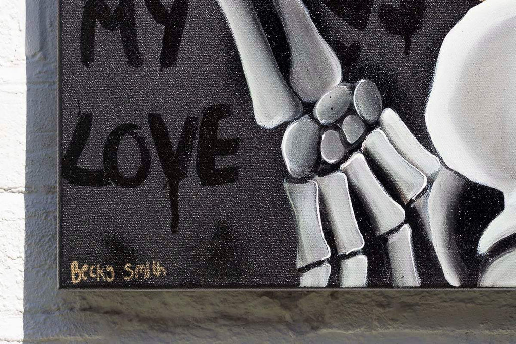 Until The End Of Time - Original - SOLD by artist Becky Smith - Wyecliffe Galleries