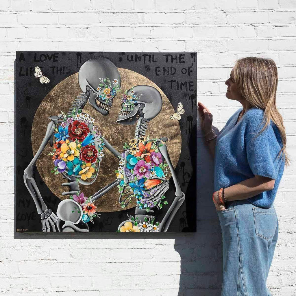 Until The End Of Time - Original - SOLD by artist Becky Smith - Wyecliffe Galleries