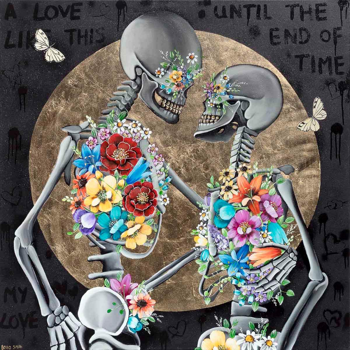 Until The End Of Time - Original - SOLD by artist Becky Smith - Wyecliffe Galleries