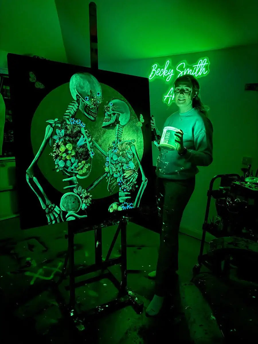 Until The End Of Time - Original - SOLD by artist Becky Smith - Wyecliffe Galleries