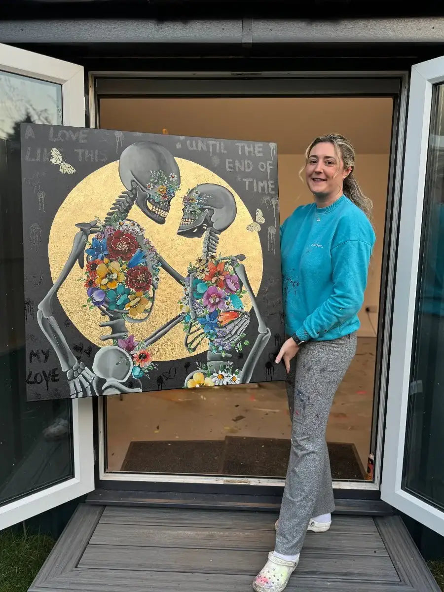 Until The End Of Time - Original - SOLD by artist Becky Smith - Wyecliffe Galleries