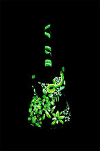 Welcome To The Jungle - Original Hand Painted Guitar - SOLD by artist Becky Smith - Wyecliffe Galleries