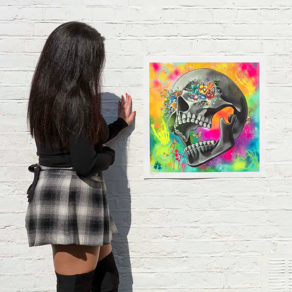 What Doesn't Kill You Makes You Stronger - Artist Proof by artist Becky Smith - Wyecliffe Galleries