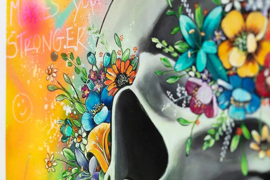 What Doesn't Kill You Makes You Stronger - Artist Proof by artist Becky Smith - Wyecliffe Galleries