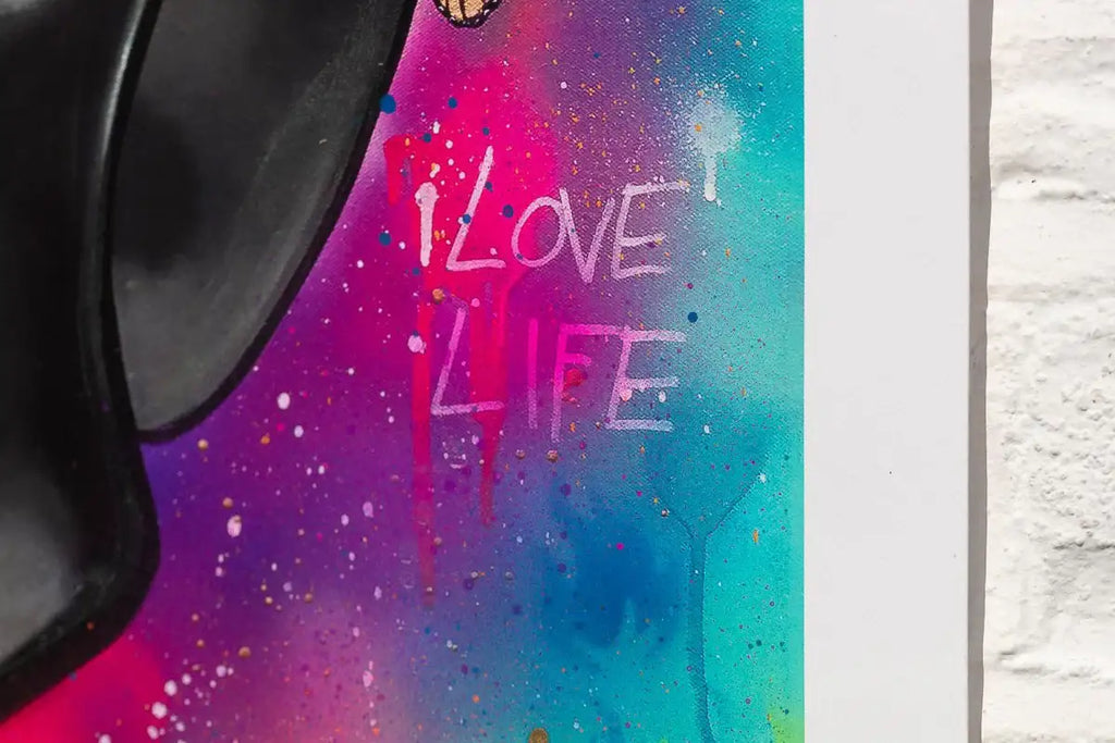 What Doesn't Kill You Makes You Stronger - Artist Proof by artist Becky Smith - Wyecliffe Galleries