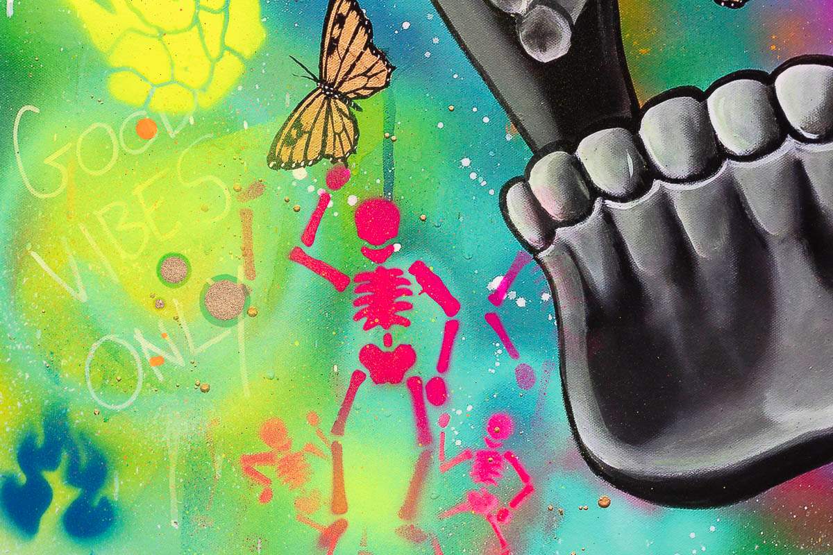 What Doesn't Kill You Makes You Stronger - Artist Proof by artist Becky Smith - Wyecliffe Galleries