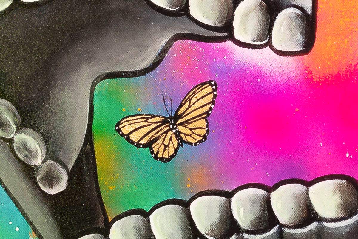 What Doesn't Kill You Makes You Stronger - Artist Proof by artist Becky Smith - Wyecliffe Galleries