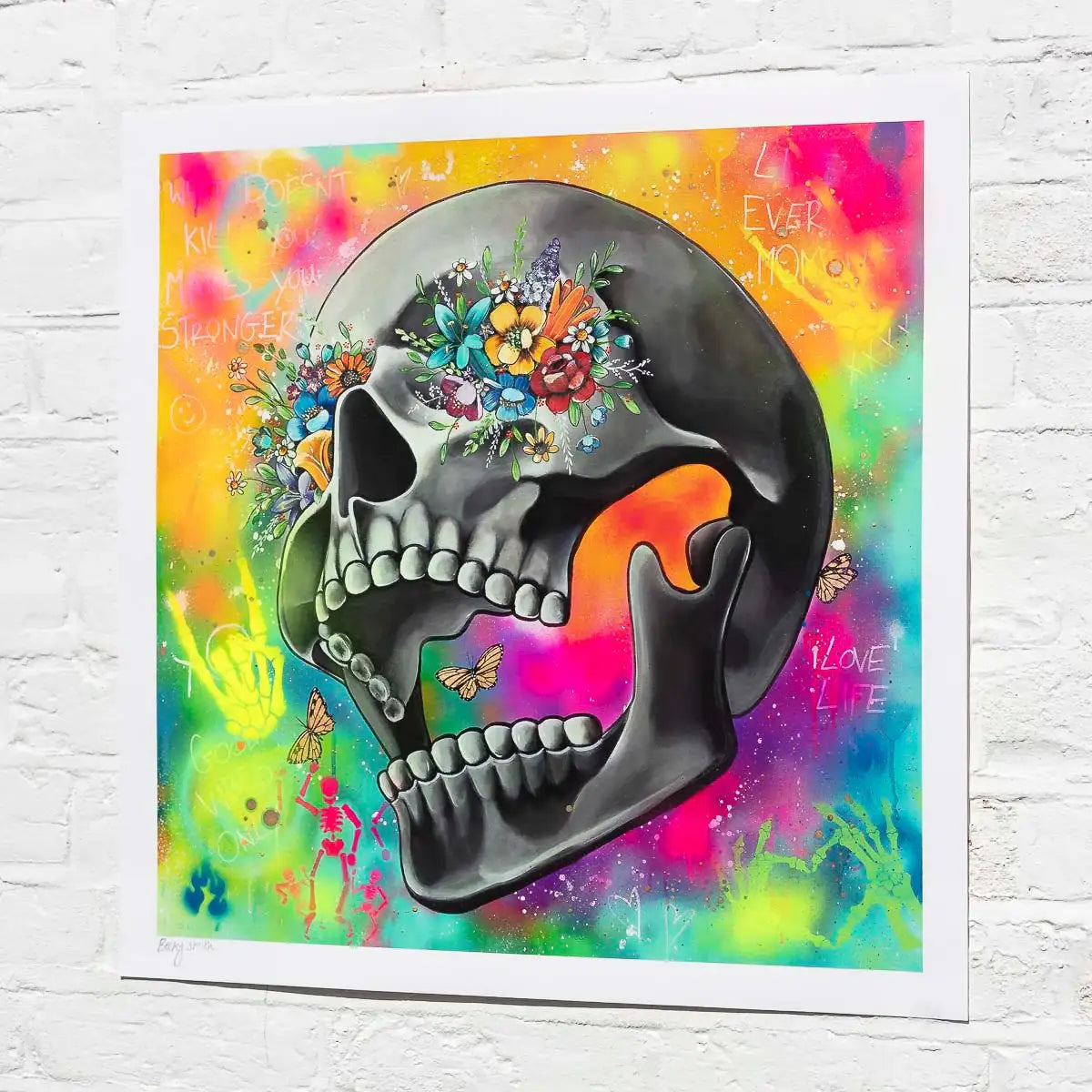 What Doesn't Kill You Makes You Stronger - Artist Proof by artist Becky Smith - Wyecliffe Galleries