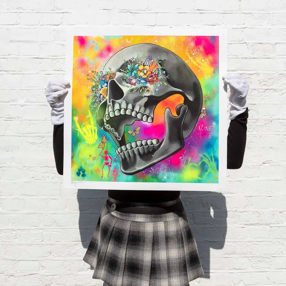 What Doesn't Kill You Makes You Stronger - Artist Proof by artist Becky Smith - Wyecliffe Galleries