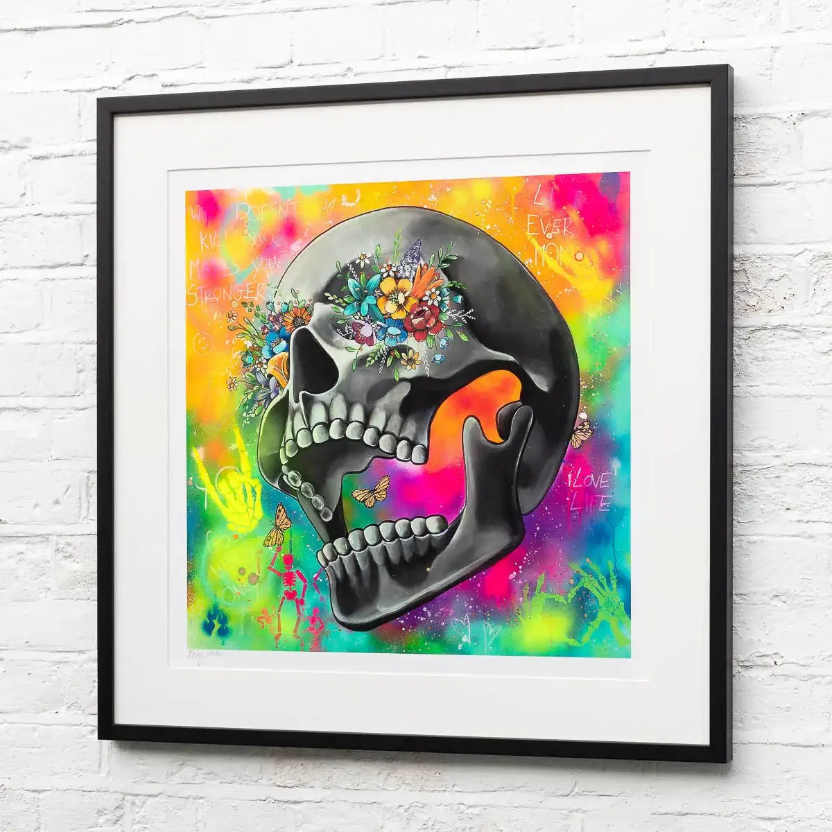 What Doesn't Kill You Makes You Stronger - Artist Proof by artist Becky Smith - Wyecliffe Galleries