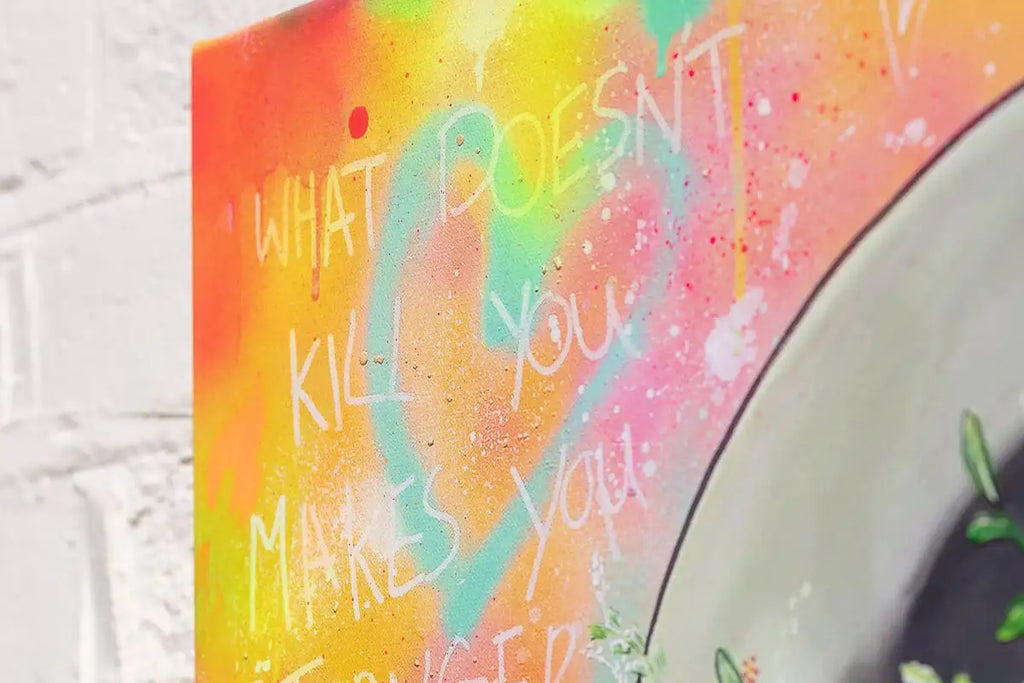 What Doesn't Kill You Makes You Stronger - Deluxe Edition by artist Becky Smith - Wyecliffe Galleries