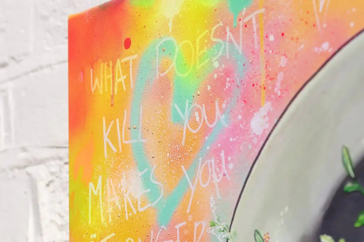 What Doesn't Kill You Makes You Stronger - Deluxe Edition by artist Becky Smith - Wyecliffe Galleries