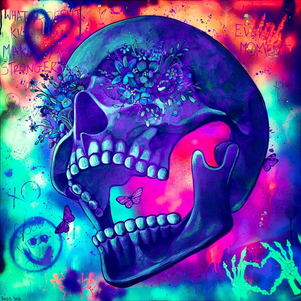 What Doesn't Kill You Makes You Stronger - Original - SOLD by artist Becky Smith - Wyecliffe Galleries