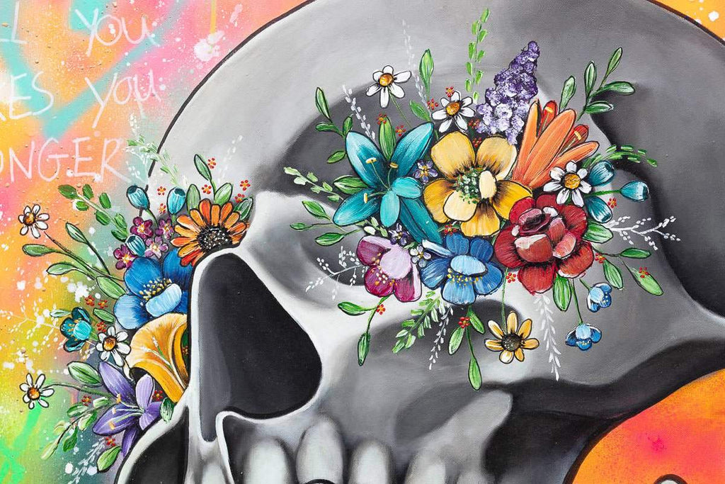 What Doesn't Kill You Makes You Stronger - Original - SOLD by artist Becky Smith - Wyecliffe Galleries