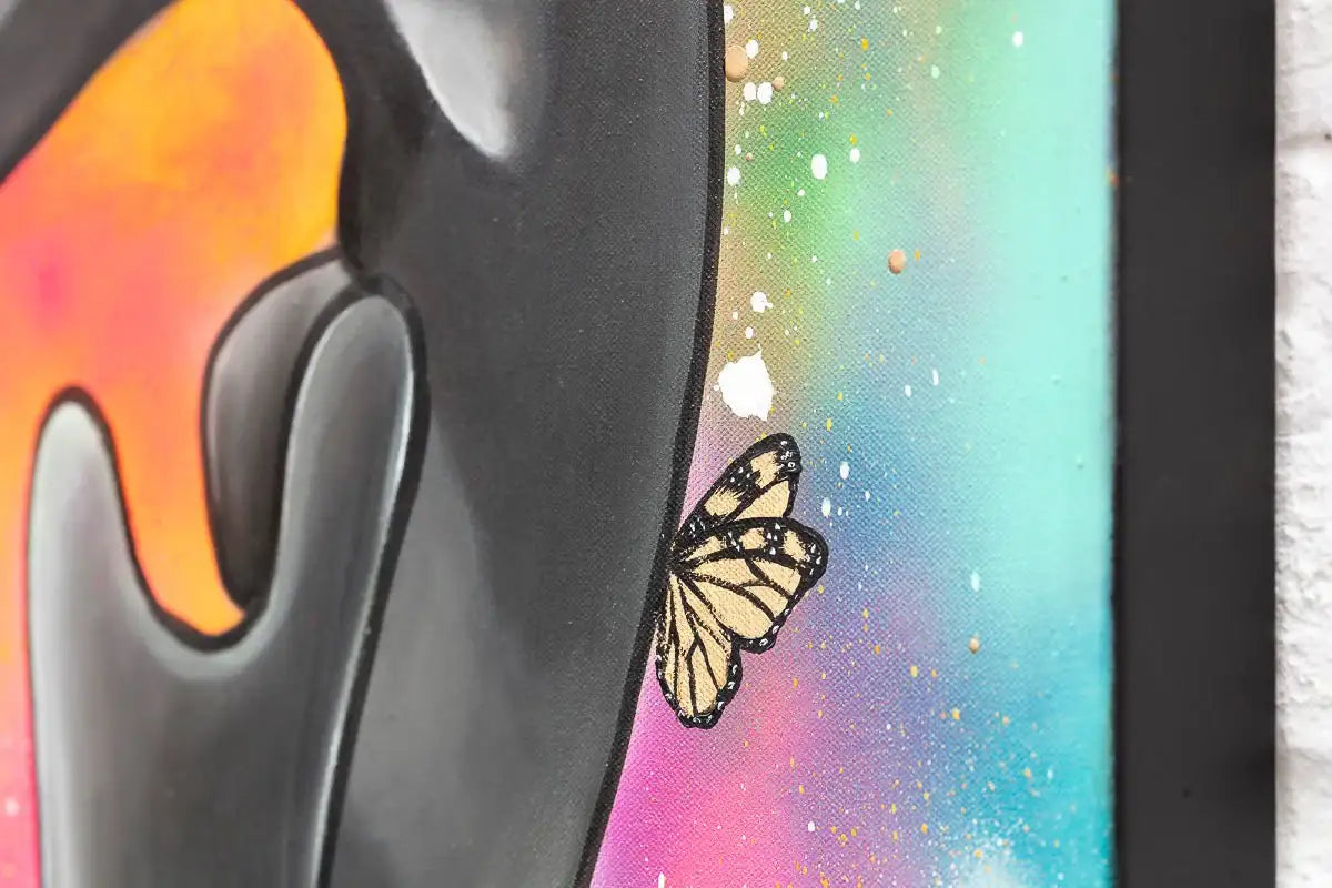 What Doesn't Kill You Makes You Stronger - Original - SOLD by artist Becky Smith - Wyecliffe Galleries