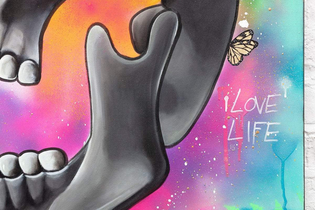 What Doesn't Kill You Makes You Stronger - Original - SOLD by artist Becky Smith - Wyecliffe Galleries