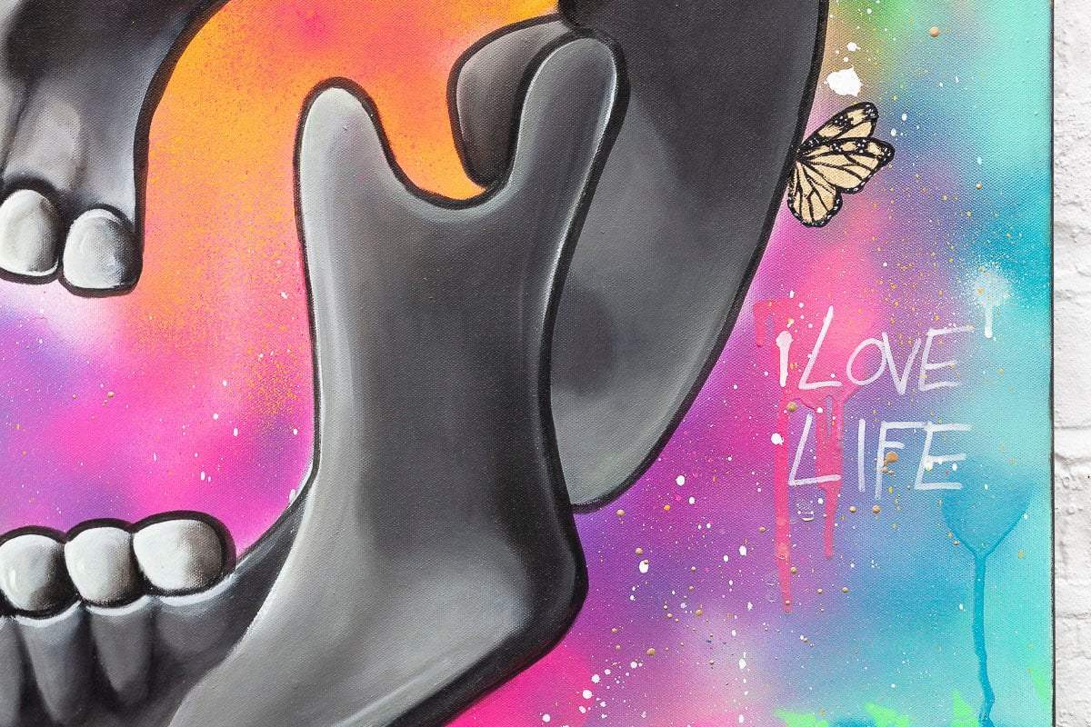 What Doesn't Kill You Makes You Stronger - Original - SOLD by artist Becky Smith - Wyecliffe Galleries