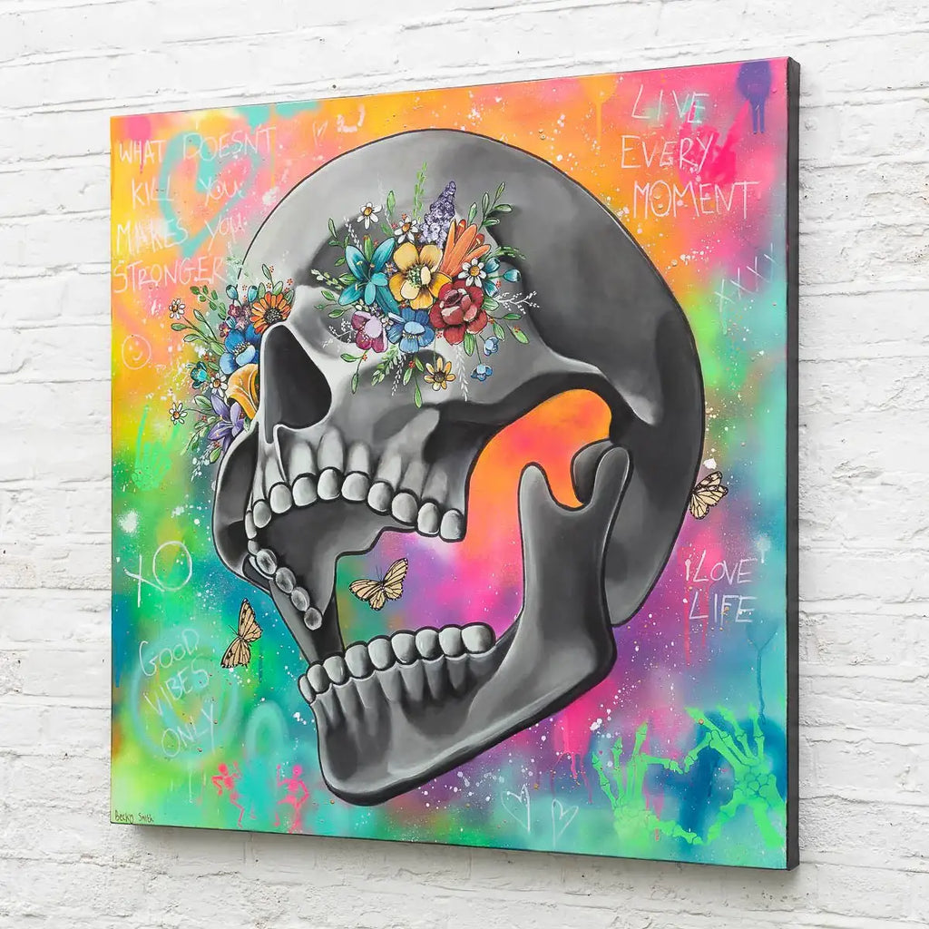 What Doesn't Kill You Makes You Stronger - Original - SOLD by artist Becky Smith - Wyecliffe Galleries