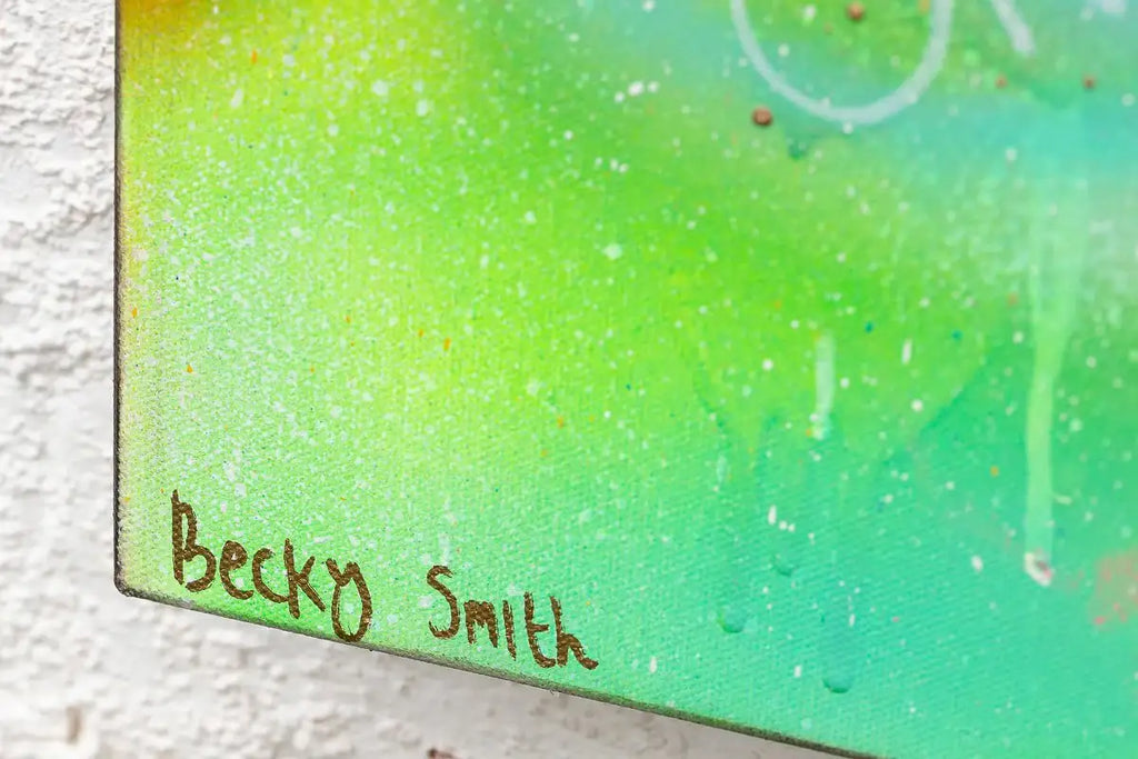 What Doesn't Kill You Makes You Stronger - Original - SOLD by artist Becky Smith - Wyecliffe Galleries