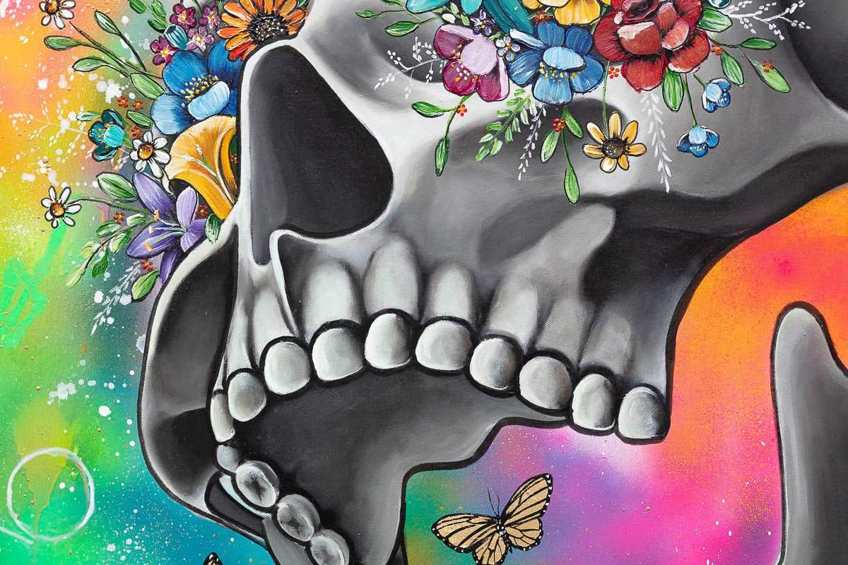 What Doesn't Kill You Makes You Stronger - Original - SOLD by artist Becky Smith - Wyecliffe Galleries