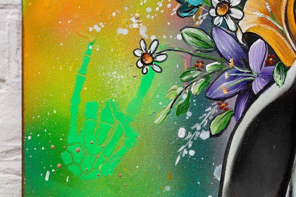 What Doesn't Kill You Makes You Stronger - Original - SOLD by artist Becky Smith - Wyecliffe Galleries