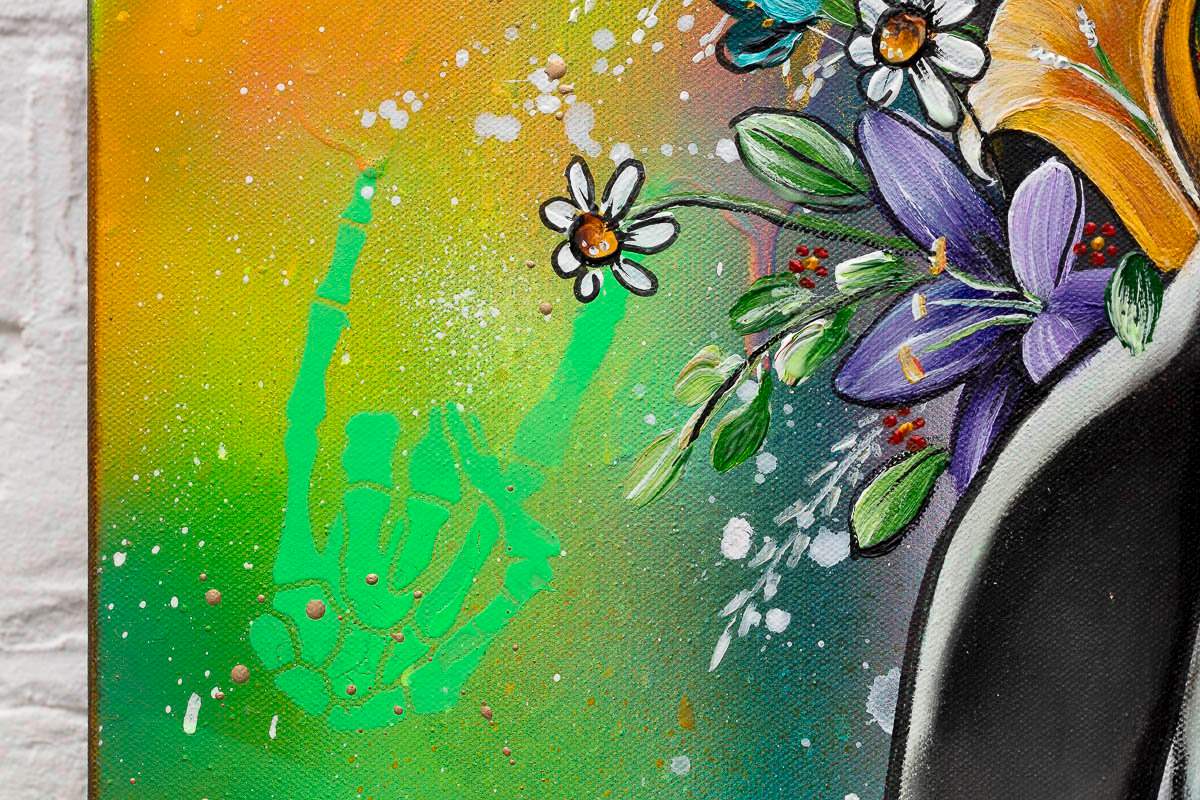 What Doesn't Kill You Makes You Stronger - Original - SOLD by artist Becky Smith - Wyecliffe Galleries