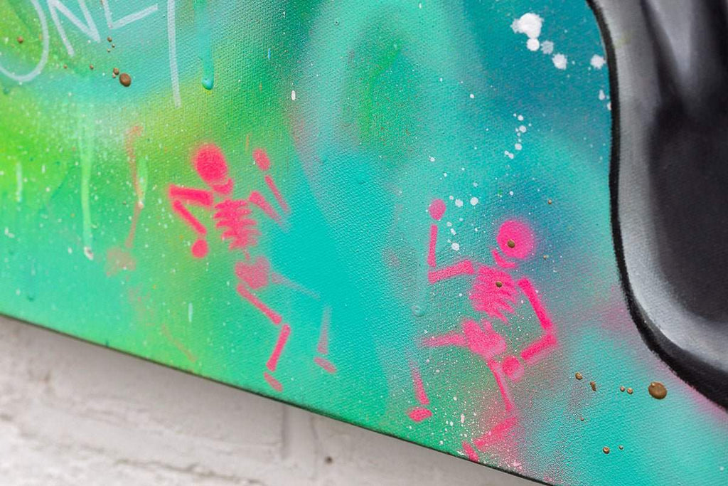 What Doesn't Kill You Makes You Stronger - Original - SOLD by artist Becky Smith - Wyecliffe Galleries