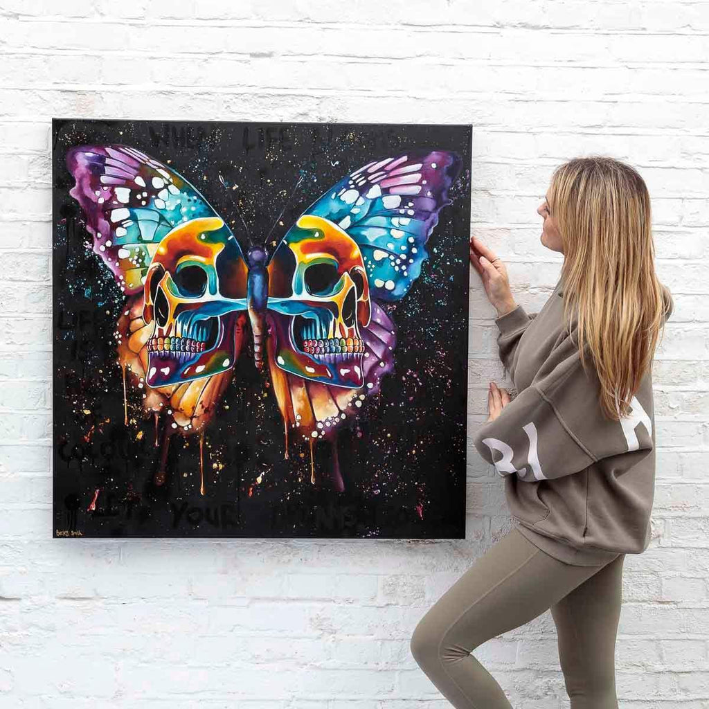 When Life Blooms - Original - SOLD by artist Becky Smith - Wyecliffe Galleries