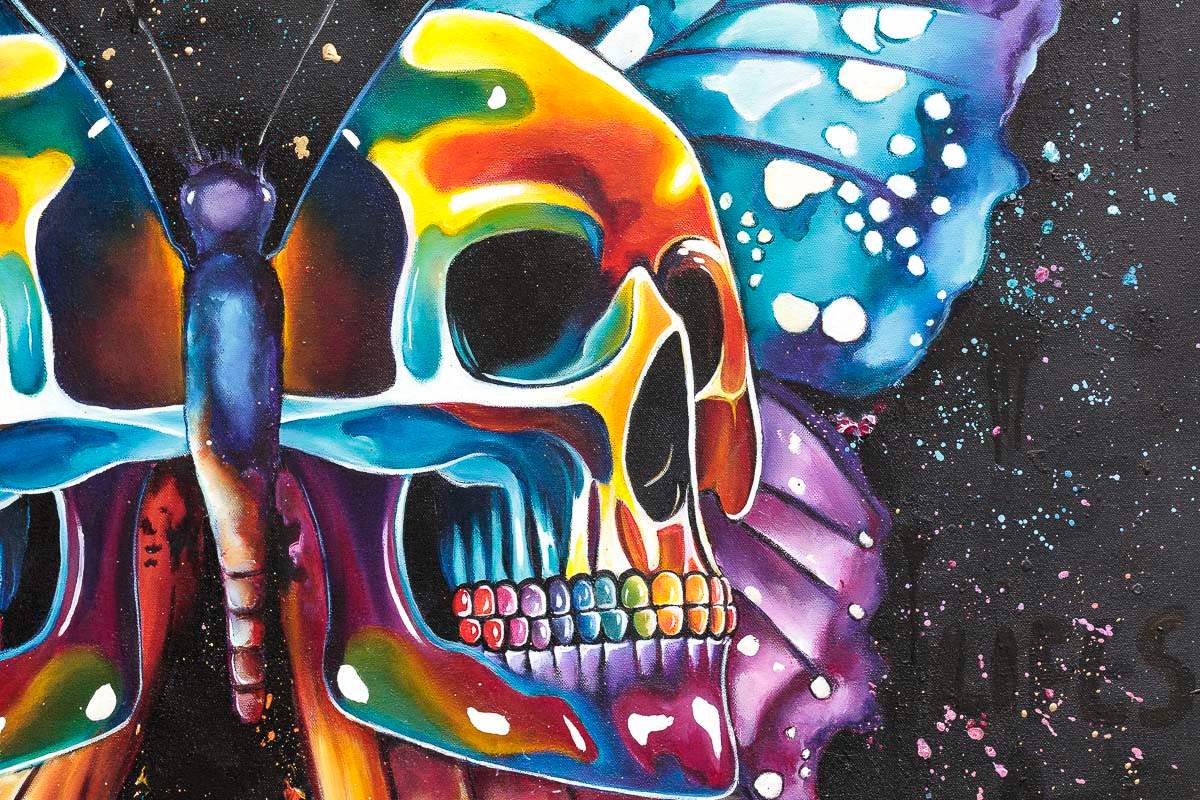 When Life Blooms - Original - SOLD by artist Becky Smith - Wyecliffe Galleries