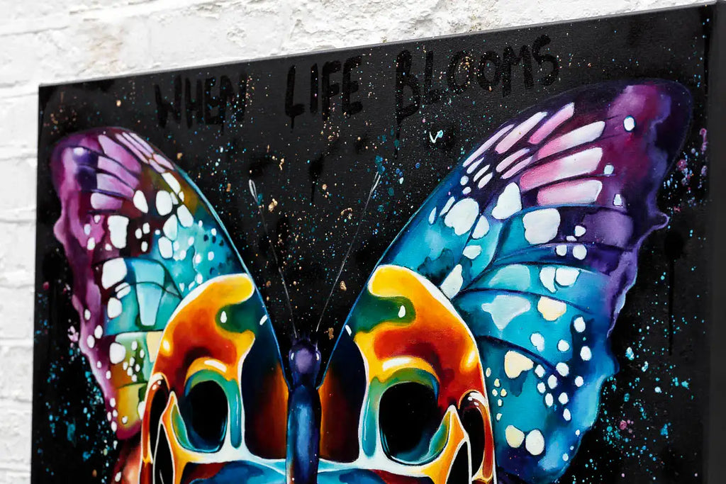 When Life Blooms - Original - SOLD by artist Becky Smith - Wyecliffe Galleries