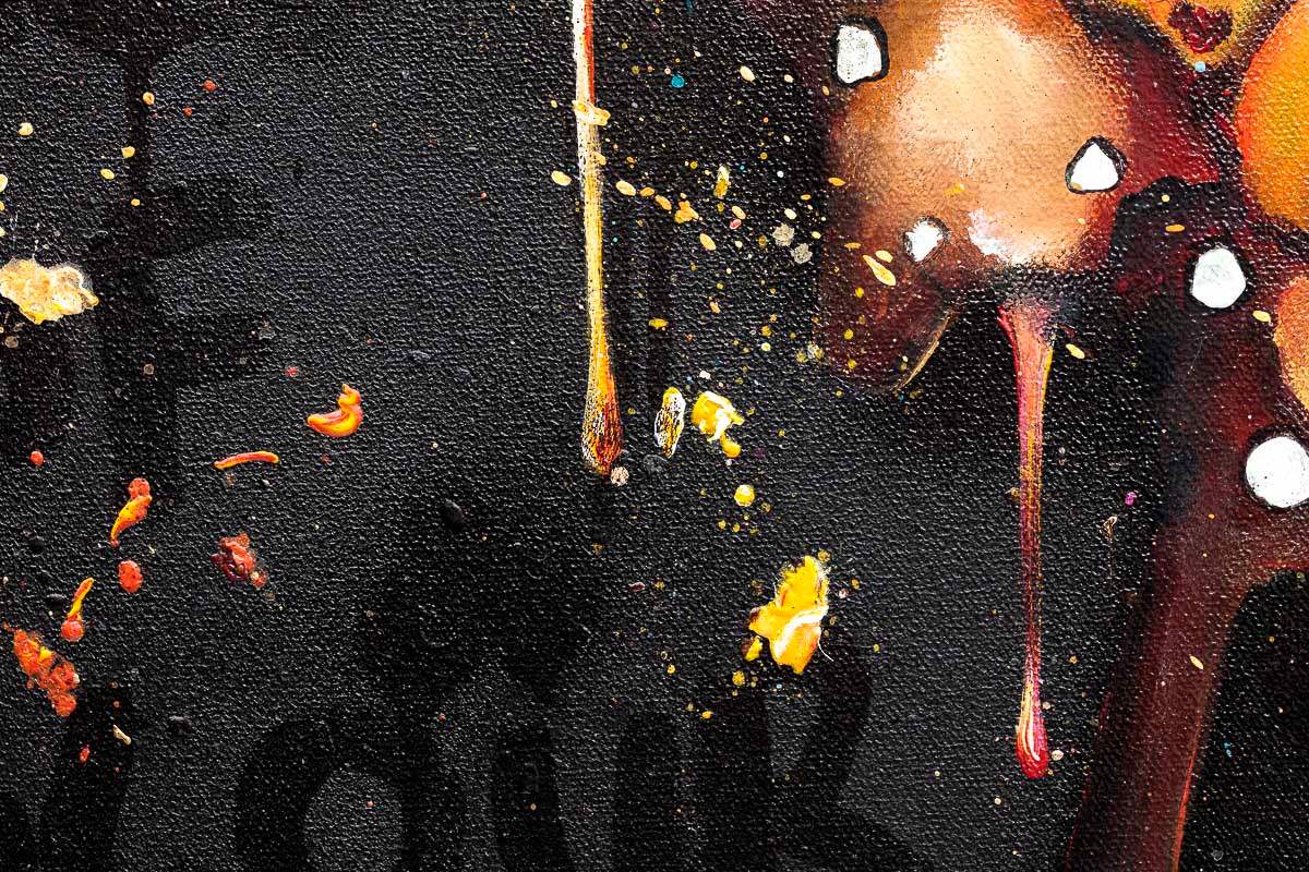 When Life Blooms - Original - SOLD by artist Becky Smith - Wyecliffe Galleries