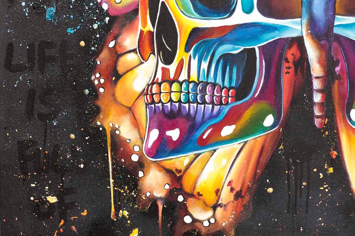 When Life Blooms - Original - SOLD by artist Becky Smith - Wyecliffe Galleries