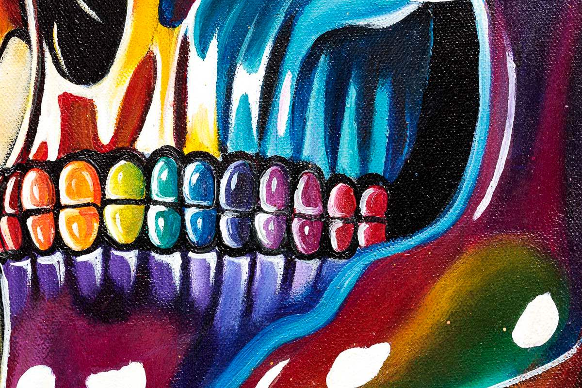 When Life Blooms - Original - SOLD by artist Becky Smith - Wyecliffe Galleries