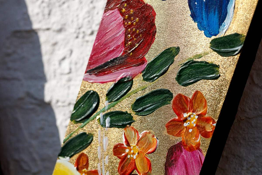 When Life Gives You Lemons - Original - SOLD by artist Becky Smith - Wyecliffe Galleries