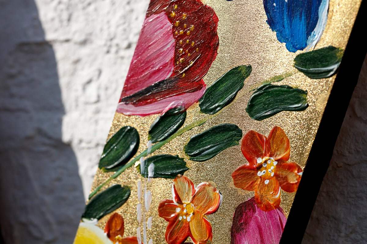 When Life Gives You Lemons - Original - SOLD by artist Becky Smith - Wyecliffe Galleries