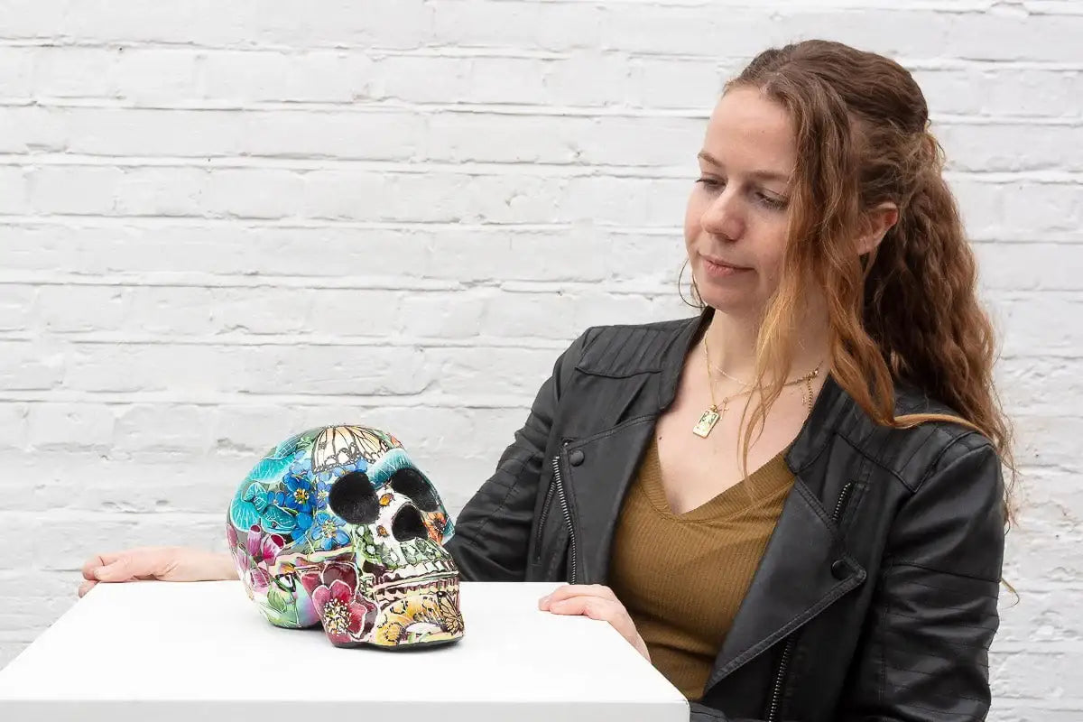 Wild Thoughts - Original Sculpture - SOLD by artist Becky Smith - Wyecliffe Galleries