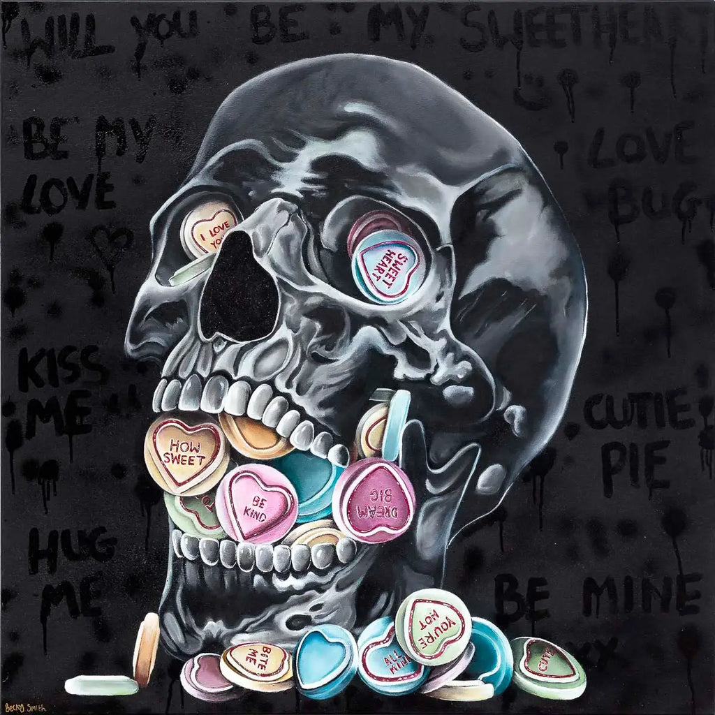 Will You Be My Sweet Heart - Original - SOLD by artist Becky Smith - Wyecliffe Galleries