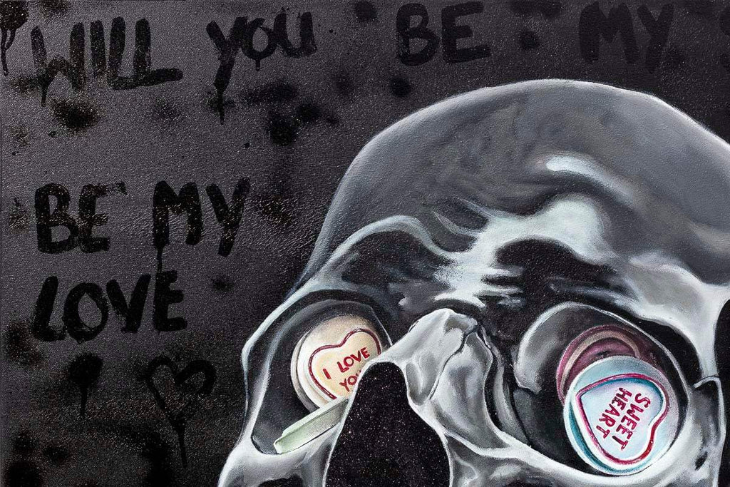 Will You Be My Sweet Heart - Original - SOLD by artist Becky Smith - Wyecliffe Galleries