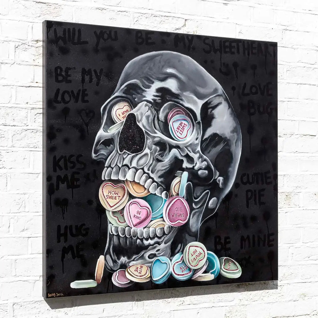 Will You Be My Sweet Heart - Original - SOLD by artist Becky Smith - Wyecliffe Galleries