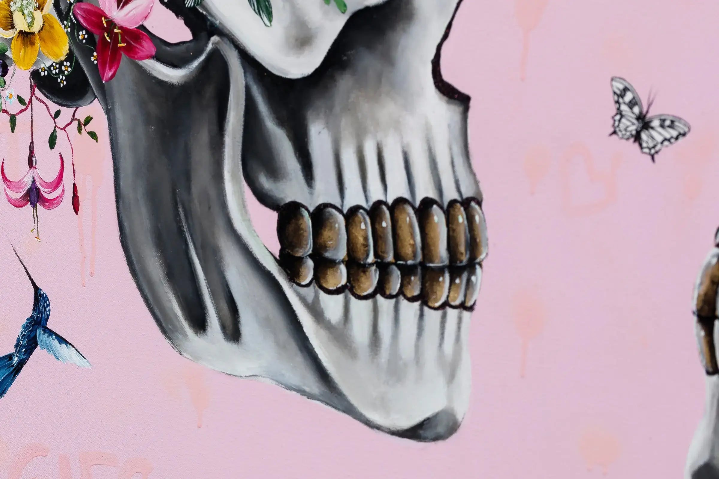 You and Me Against the World - Original - SOLD by artist Becky Smith - Wyecliffe Galleries