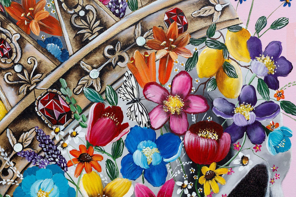 You and Me Against the World - Original - SOLD by artist Becky Smith - Wyecliffe Galleries